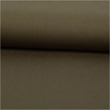 Viskosejersey mit Stretch in sattem Jägergrün – uni, weich fallend und angenehm elastisch. Als Rolle aufgewickelt präsentiert. Breite: 1,40 m. Ideal für Kleider, Tops und Jerseymode - ausgerollt und glatt liegend