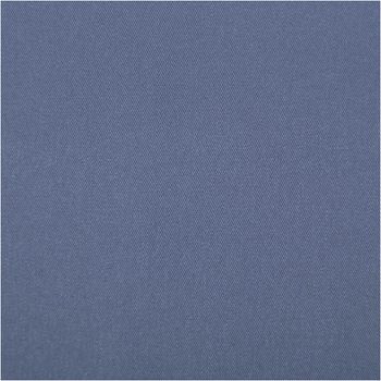 Viskosejersey mit Stretch in gedämpftem Jeansblau – uni, fein gewebt, weich fallend und angenehm elastisch. Breite: 1,40 m. Ideal für Kleider, Tops und Jerseymode - Nahaufnahme