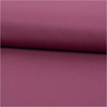 Viskosejersey mit Stretch in sattem Dunkelviolett – uni, weich fallend und angenehm elastisch. Als Rolle aufgewickelt präsentiert. Breite: 1,40 m. Ideal für Kleider, Tops und Jerseymode - ausgerollt und glatt liegend