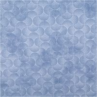 94955-Baumwollstoff-Popeline-Stoff-Bogen-Serie-Vintage-Washed-Blau-1-40m-Breite-IMG-5615.jpg Baumwollpopeline mit ineinandergreifenden Bogenlinien-Kreisen auf hellblauem Vintage-Washed-Untergrund – grafisch und zeitlos, weich und leicht. Breite: 1,40 m. Ideal für Näh- und Quiltprojekte - Vollansicht