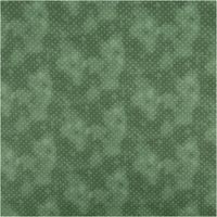 Baumwollpopeline mit zarten hellen Pünktchen auf tannengrünem Vintage-Washed-Untergrund – sanft changierend, weich und leicht. Breite: 1,40 m. Perfekt für Näh- und Quiltprojekte - Vollansicht