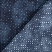 94962-Baumwollstoff-Popeline-Stoff-Puenktchen-Serie-Vintage-Washed-Marineblau-1-40m-Breite-IMG-5469.jpg Baumwoll-Popeline „Vintage Washed", 1,40 m breit, in Marineblau mit feinen Pünktchen in Ton-in-Ton und leichtem Used-Look – zeitlos, dezent strukturiert und vielseitig für Mode oder Dekoration - mit Rueckseite