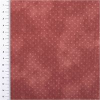 94963-Baumwollstoff-Popeline-Stoff-Puenktchen-Serie-Vintage-Washed-Weinrot-1-40m-Breite-IMG-5568.jpg Baumwollpopeline mit zarten rosafarbenen Pünktchen auf weinrotem Vintage-Washed-Untergrund – samtig changierende Töne, weich und leicht. Breite: 1,40 m. Ideal für Näh- und Quiltprojekte - mit Massband