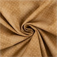 94964-Baumwollstoff-Popeline-Stoff-Puenktchen-Serie-Vintage-Washed-Beige-1-40m-Breite-IMG-5525.jpg Baumwoll-Popeline „Vintage Washed", 1,40 m breit, in warmem Beige mit feinen weißen Pünktchen und wolkigem Used-Look – natürlich, zeitlos und vielseitig für Mode oder Dekorationsprojekte - kunstvoll eingedreht in Falten