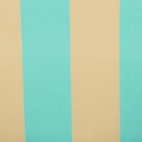 PAD Outdoor Kissenhülle Patio Streifen Türkis Beige 35x60cm PAD Outdoor Kissenhülle Patio Streifen Türkis Beige 35x60cm, Stoff mit breiten in und