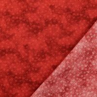 95019-Baumwollstoff-Popeline-Stoff-Kreise-Serie-Vintage-Washed-Rot-1-40m-Breite-60393-018-3.jpg Baumwollstoff Popeline in Rot mit kleinen Kreisen im Vintage Look mit umgeschlagener Rückseite
