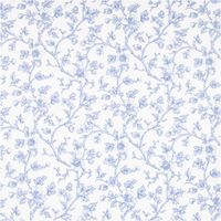 95029-Baumwollstoff-Perkal-Retro-Blumenranken-Elisabeth-ecru-blau-1-5m-Breite-IMG-6094.jpg Baumwollperkal Elisabeth mit zarten Blumenranken, Blüten und Beeren in Blau auf weißem Grund – romantisch, zeitlos und im klassischen Toile-Stil. Breite: 1,50 m. Ideal für Kleider und Heimtextiles - Vollansicht