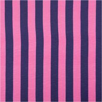 95047-Viskose-Stoff-Slub-Jersey-Happy-Stripes-by-Cherry-Picking-pink-dunkelblau-von-Swafing-1-60m-Breite-IMG-5443.jpg Viskose-Slub-Jersey „Happy Stripes" by Cherry Picking von Swafing, 1,60 m breit, mit gleichmäßigen breiten Längsstreifen in Pink und Dunkelblau – weich, fließend und ein klassischer Farb-Duo-Look - Vollansicht