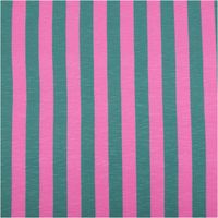 95048-Viskose-Stoff-Slub-Jersey-Happy-Stripes-by-Cherry-Picking-pink-gruen-von-Swafing-1-60m-Breite-IMG-5437.jpg Viskose-Slub-Jersey „Happy Stripes" by Cherry Picking von Swafing, 1,60 m breit, mit gleichmäßigen breiten Längsstreifen in Pink und Petrolgrün – weich, fließend und ein frischer Farb-Duo-Look - Vollansicht