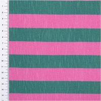 95048-Viskose-Stoff-Slub-Jersey-Happy-Stripes-by-Cherry-Picking-pink-gruen-von-Swafing-1-60m-Breite-IMG-5439.jpg Viskose-Slub-Jersey „Happy Stripes" by Cherry Picking von Swafing, 1,60 m breit, mit gleichmäßigen breiten Längsstreifen in Pink und Petrolgrün – weich, fließend und ein frischer Farb-Duo-Look - mit Massband