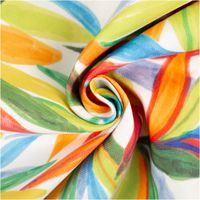 95061-Outdoor-Stoff-Canvas-Aurelia-Blaetter-Wasserfarben-wollweiss-bunt-wasserabweisend-von-Swafing-1-47m-Breite-IMG-5357.jpg Wasserabweisender Outdoor-Canvas „Aurelia" von Swafing, 1,47 m breit, in Wollweiß mit großflächigem Aquarell-Blattmuster in Orange, Rot, Blau, Grün und Gelb – lebendig, tropisch und wetterfest - kunstvoll eingedreht in Falten