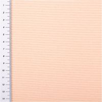 Rippjersey Ottoman in zartem Lachsrosa – uni, mit feiner, horizontal verlaufender Rippenstruktur, elastisch und weich. Breite: 1,50 m. Ideal für Tops, Kleider und Jerseymode - mit Massband