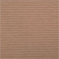 Rippjersey Ottoman in warmem Braun-Taupe – uni, mit feiner, horizontal verlaufender Rippenstruktur, elastisch und weich. Breite: 1,50 m. Ideal für Tops, Kleider und Jerseymode - Nahaufnahme