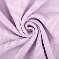 95092-Jersey-Stoff-Rippjersey-Ottoman-uni-Lila-1-50m-Breite-IMG-6250.jpg Rippjersey Ottoman in zartem Lila – uni, mit feiner Rippenstruktur auf der Oberseite und glatter Rückseite, elastisch und weich. Als Rolle aufgewickelt präsentiert. Breite: 1,50 m. Ideal für Tops und Jerseymode - kunstvoll eingedreht in Falten