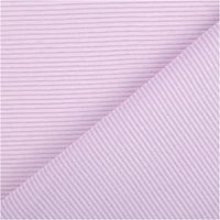 95092-Jersey-Stoff-Rippjersey-Ottoman-uni-Lila-1-50m-Breite-IMG-6251.jpg Rippjersey Ottoman in zartem Lila – uni, mit feiner Rippenstruktur auf der Oberseite und glatter Rückseite, elastisch und weich. Als Rolle aufgewickelt präsentiert. Breite: 1,50 m. Ideal für Tops und Jerseymode - mit Rueckseite