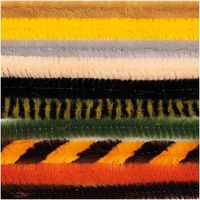 95115-Rico-Design-Chenilledraht-Mix-Bunt-Gestreift-50cm-10er-Pack-576254-08758-03-24-1-1920x1920.jpg Nahaufnahme von Chenilledrähten in Naturfarben wie Braun, Beige, Grün, Gelb, Grau und Orange mit verschiedenen Mustern
