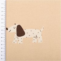 95291-French-Terry-Krepp-Stoff-Baumwolle-Hunde-beige-braun-155cm-95291-3.jpg