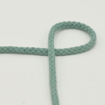 Baumwollkordel Kordel dark mint Breite: 6mm