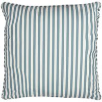 Outdoor Kissenhülle Claudia 3 Kissenhülle Claudia entenei-blau dekoriert auf Gartenmöbeln