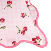 Outdoor Kissenhülle Kirschen 4 Outdoor Kissenhülle Kirschen rosa, Rückansicht
