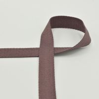 Gurtband Meterware extra weich mauve flieder, 2,5 cm breit, mit Baumwollanteil Gurtband Meterware extra weich mauve flieder, 2,5 cm breit, mit Baumwollanteil