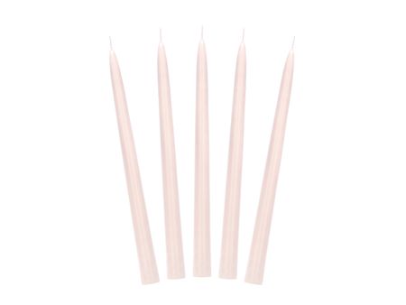 Stabkerzen matt nude beige, 24 x 2 cm, 10 Stück Stabkerzen matt nude beige, 24 x 2 cm, 10 Stück