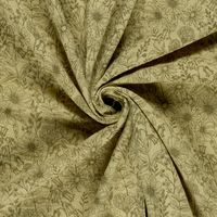 Khaki grüner Musselin spiralig eingedreht, zeigt den weichen Fall der doppellagigen Double-Gauze-Qualität Khaki grüner Musselin spiralig eingedreht, zeigt den weichen Fall der doppellagigen Double-Gauze-Qualität