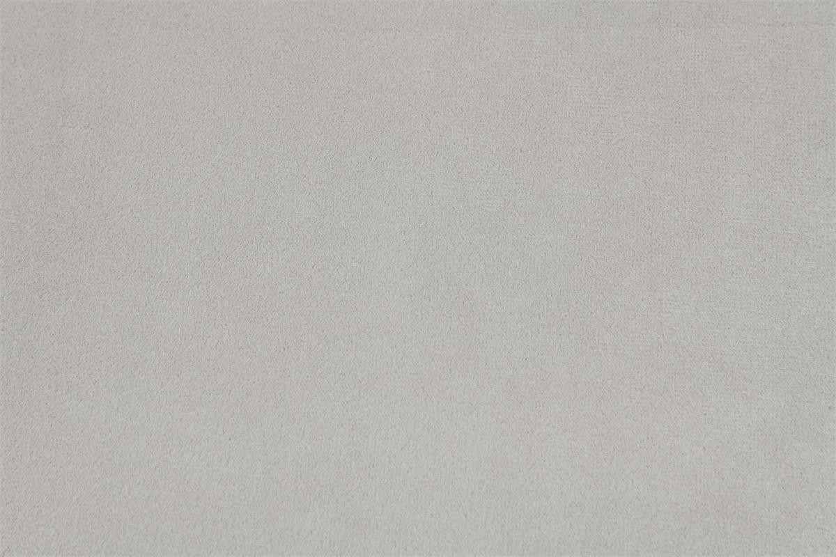 Mikrofaserstoff Samt uni taupe mit matter, samtiger Oberfläche, Detailaufnahme der Oberfläche.