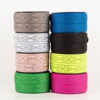 Gummiband Glitzer Rauten geometrisch königsblau silber 4cm Breite acht verschiedenfarbige Gummiband-Rollen mit silbernem Rautenmuster, gestapelt nebeneinander