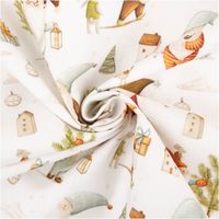 Popeline Septnains Weihnachtswichtel, zur Spirale gedreht