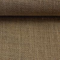 Jute Stoff Jutestoff Rupfen Sackleinen uni beige natur Beiger Jutestoff Rupfen aus 100 % Jute, aufgerollt als Stoffballen