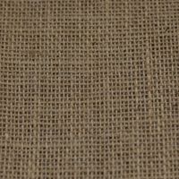Jute Stoff Jutestoff Rupfen Sackleinen uni beige natur Nahaufnahme der groben Jutefasern in Leinwandbindung, naturbelassenes Beige
