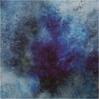 French Terry Sommersweat Digitaldruck Batik Tie-Dye blau marineblau 1,45m Breite Sommersweat Material mit blauem und dunkelblauem Tie-Dye Batik Muster, Farbverläufe, Detailansicht