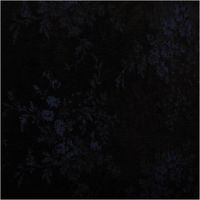 Jeansstoff Denim Samt Jacquard Blumen schwarz dunkelblau 1,75m Nahaufnahme von samtigem Jeansstoff in Schwarz und Dunkelblau mit floralem Jacquardmuster