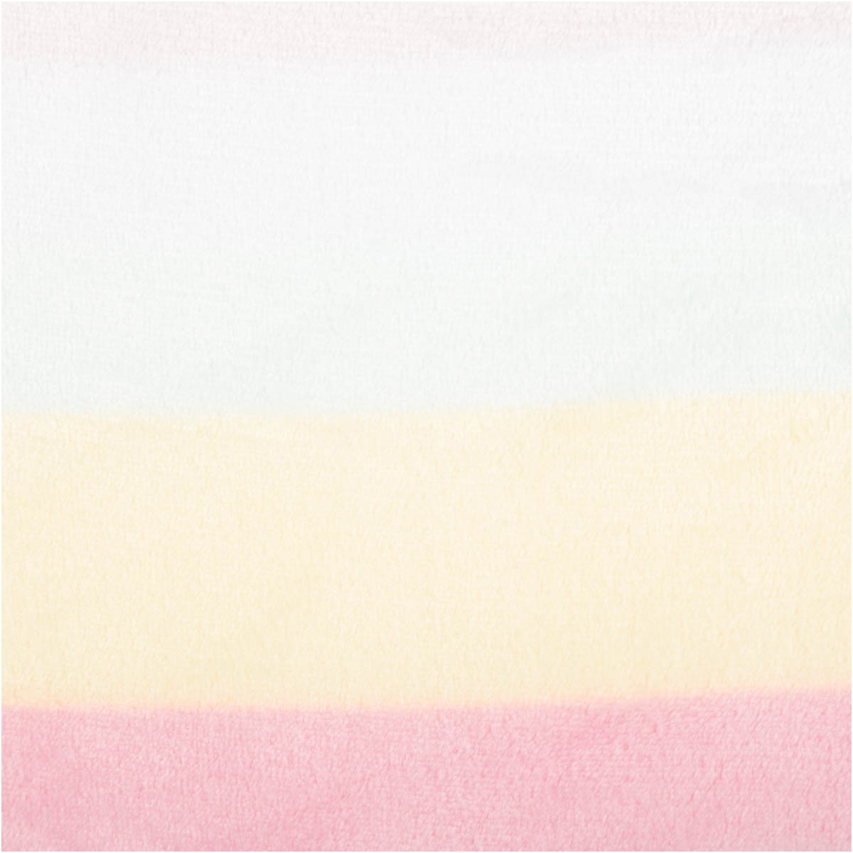 Fleece Stoff Farbverlauf pastell Polarfleece Digitaldruck 145cm Fleece in pastellfarbenem Farbverlauf, sanfte Streifen in Rosa, Gelb und Weiß, Materialstruktur gut erkennbar