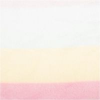 Fleece Stoff Farbverlauf pastell Polarfleece Digitaldruck 145cm Fleece in pastellfarbenem Farbverlauf, sanfte Streifen in Rosa, Gelb und Weiß, Materialstruktur gut erkennbar