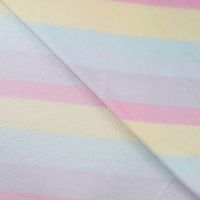 Fleece Stoff Farbverlauf pastell weitere Stoffansicht Fleece Stoff mit Pastell-Farbverlauf in Streifen – Polarfleece Digitaldruck 145 cm, weitere Stoffansicht