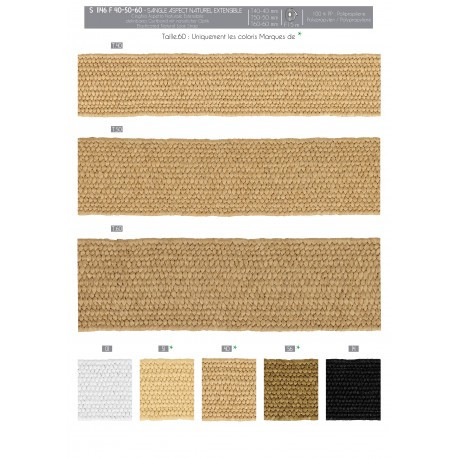 Gurtband elastisch Jute-Optik beige 6cm Breite – Rollenansicht Gurtband Gurtband elastisch Jute-Optik beige 6cm Breite – Rollenansicht Gurtband