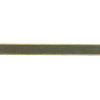 Gurtband Fischgrat olivgrün Breite: 4cm – Fischgratmuster, helle Webkanten