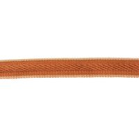 Gurtband Fischgrat ziegelrot Breite: 4cm – Fischgratmuster, helle Webkanten