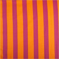 French Terry Stoff Blockstreifen Digitaldruck beere ocker 1,50m Breite French Terry Stoff mit breiten Blockstreifen in beere und ocker, flach ausgebreitet