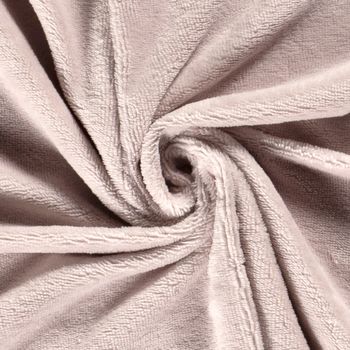 Bambus Fleece Stoff rosa drapiert – weiche Meterware aus Bambus und Baumwolle Bambus Fleece Stoff rosa drapiert – weiche Meterware aus Bambus und Baumwolle