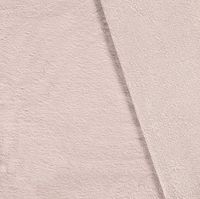 Bambus Fleece rosa gefaltet – Kante und Rückseite des Fleecestoffs im Detail Bambus Fleece rosa gefaltet – Kante und Rückseite des Fleecestoffs im Detail