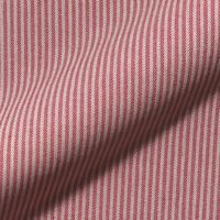 Dobbystoff rot beige gestreift – Nahaufnahme der Webstruktur, Dekostoff Meterware Dobbystoff rot beige gestreift – Nahaufnahme der Webstruktur, Dekostoff Meterware