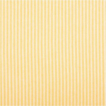 Dekostoff Dobby Streifen 3mm gelb beige 1,40m Breite Stoff mit gelb-beigen 3mm Streifen und feinem Muster in gleichmäßiger Nahaufnahme