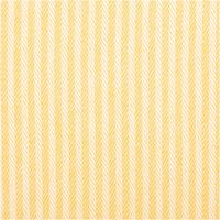 Dekostoff Dobby Streifen 3mm gelb beige 1,40m Breite Nahaufnahme von Dobby-Stoff mit gelb-beigen Streifen und gewebter Struktur
