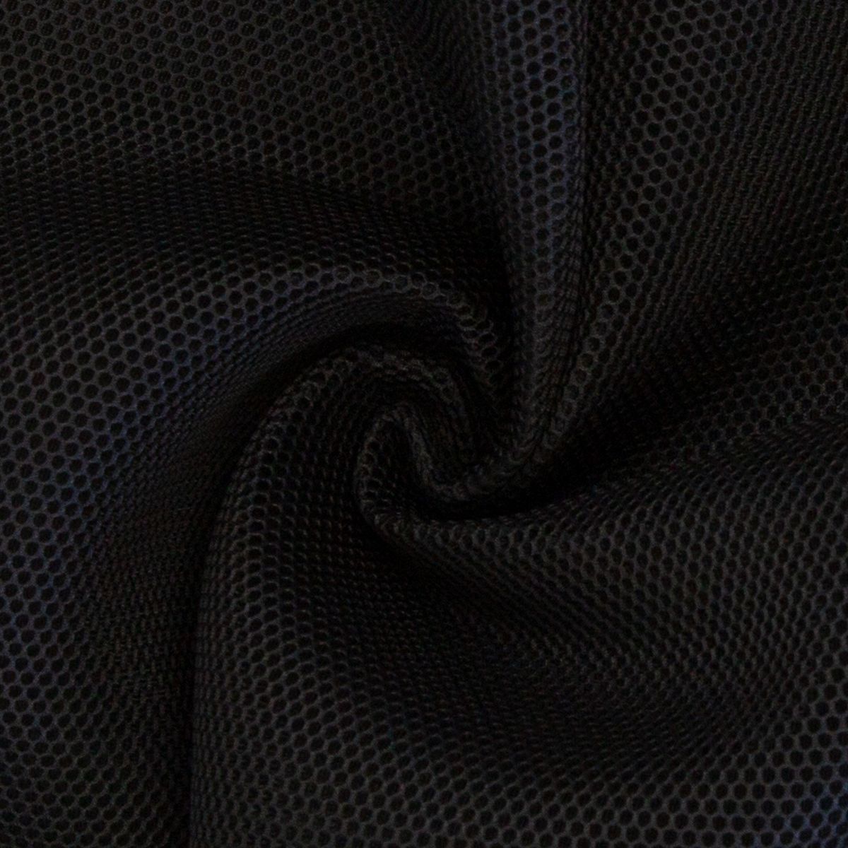 Mesh Stoff 3D Wabenstruktur schwarz drapiert – Netzstoff Meterware 150 cm, 100 % Polyester Mesh Stoff 3D Wabenstruktur schwarz drapiert – Netzstoff Meterware 150 cm, 100 % Polyester
