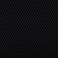 Nahaufnahme Mesh Stoff schwarz – 3D Waben im 10-cm-Detail, atmungsaktiv Nahaufnahme Mesh Stoff schwarz – 3D Waben im 10-cm-Detail, atmungsaktiv