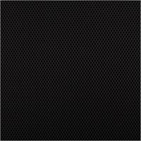 Mesh Stoff 3D Wabenstruktur Martindale 30.000 schwarz 150cm Stoffbreite Nahaufnahme von schwarzem 3D Mesh Material mit markanter Wabenstruktur